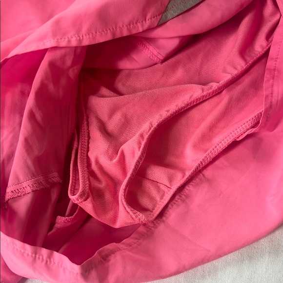 Danskin Pink and Gray Athletic Shorts Lightweight Elastic Waist - Picture 4 of 5